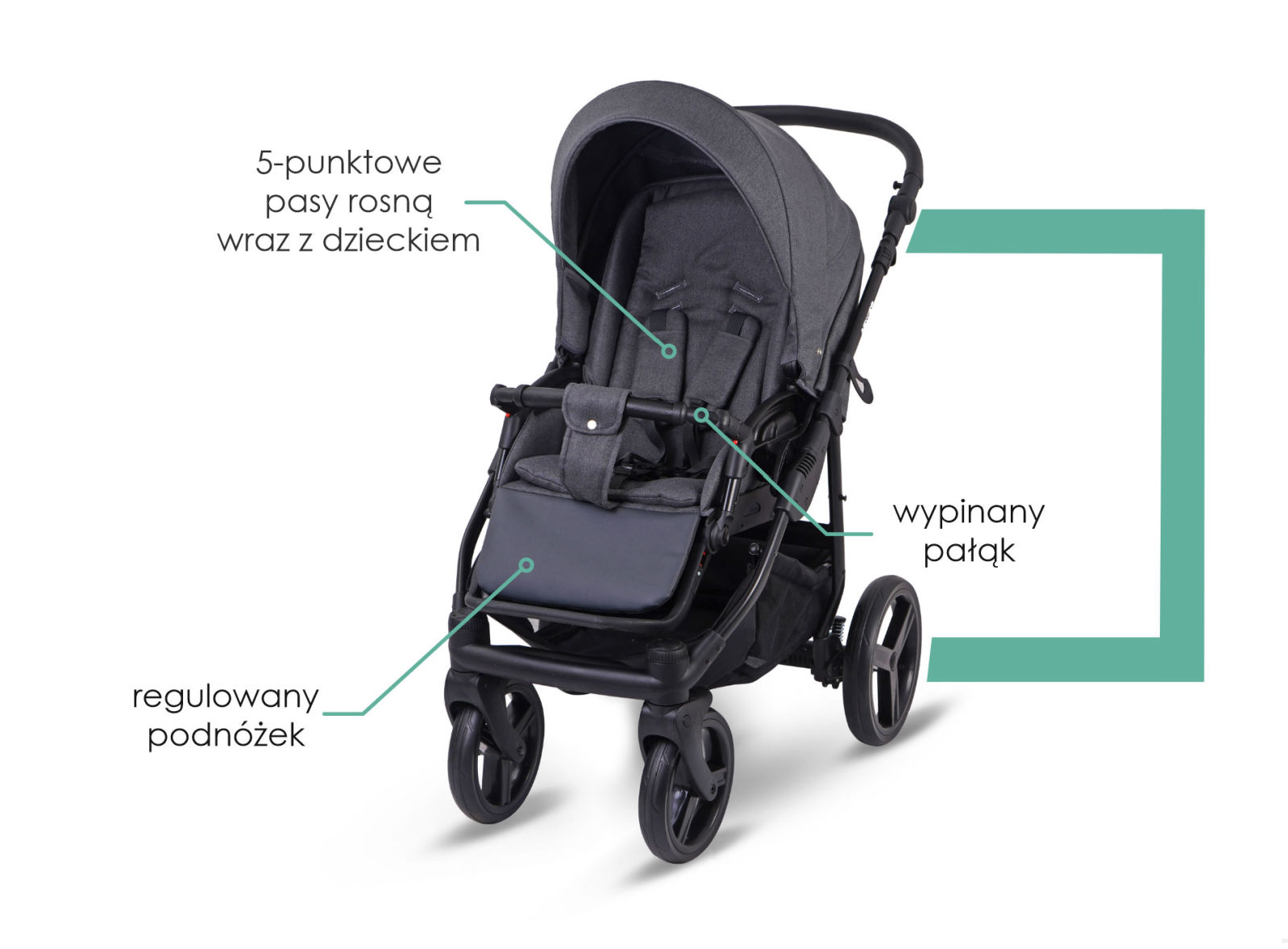 wózek dziecięcy Lonex SOFT - baby pram