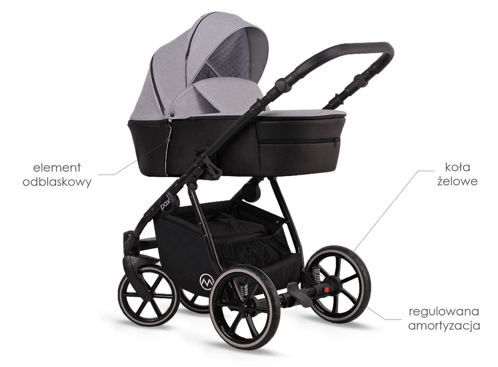 wózek dziecięcy PAX - baby pram