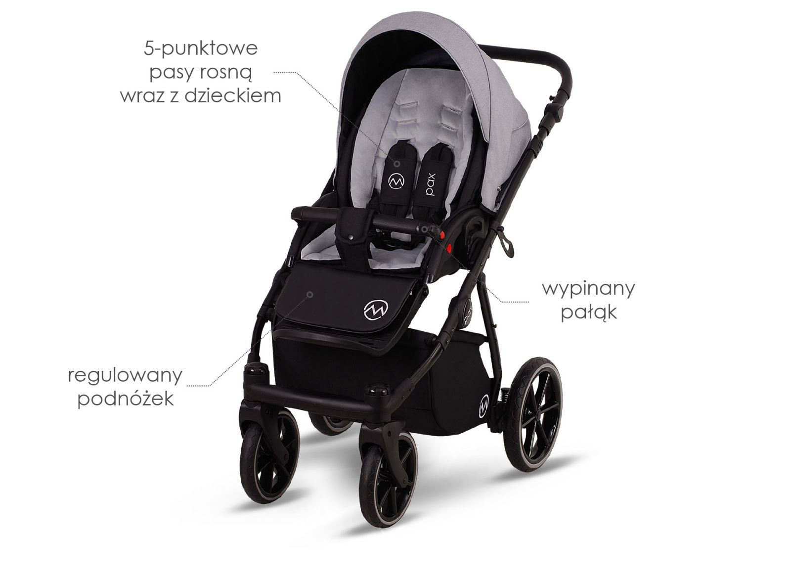 wózek dziecięcy PAX - baby pram