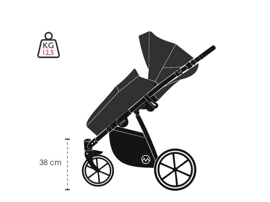 wózek dziecięcy PAX - baby pram