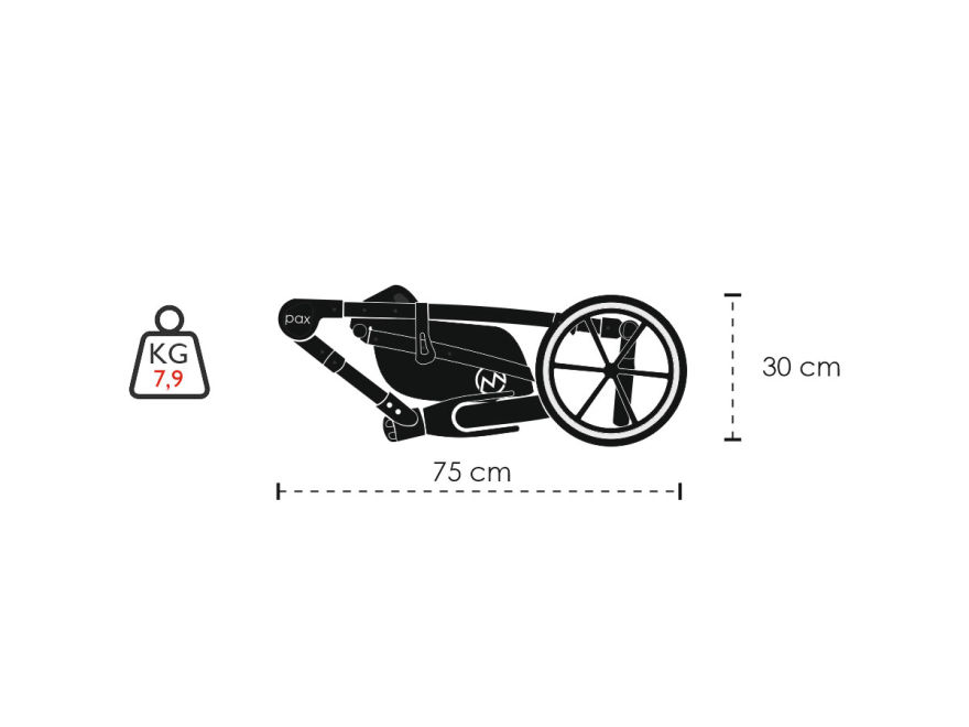 wózek dziecięcy PAX - baby pram