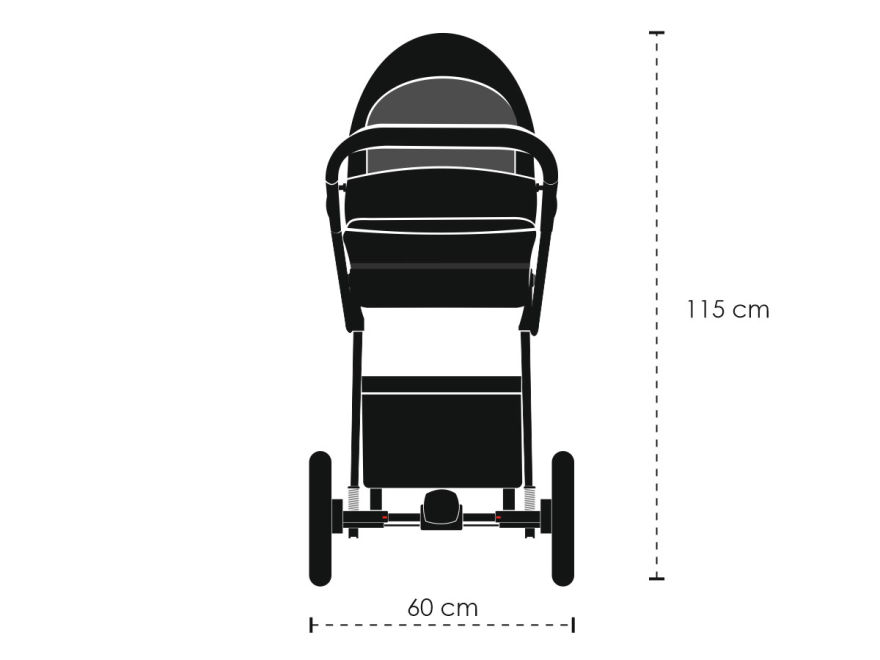 wózek dziecięcy PAX - baby pram