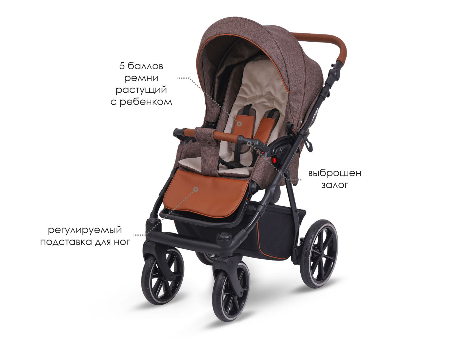wózek dziecięcy EKO-PRO - baby pram