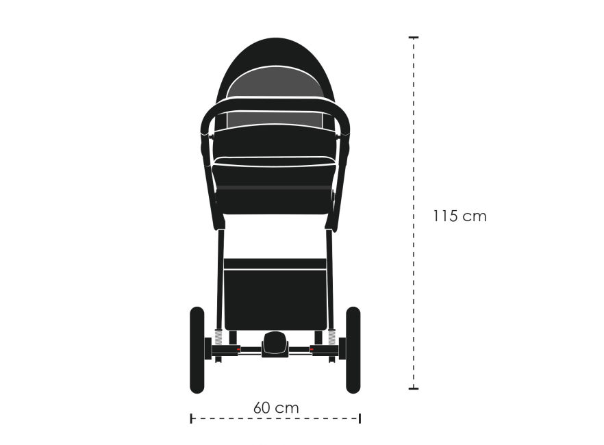 wózek dziecięcy EKO-PRO - baby pram