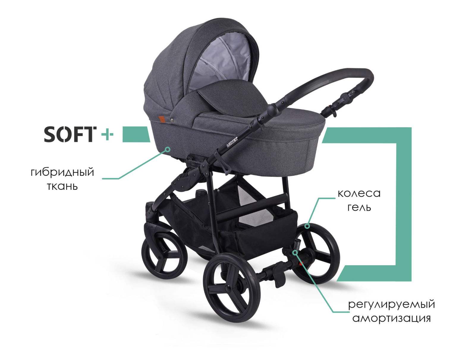 Lonex SOFT - baby pram